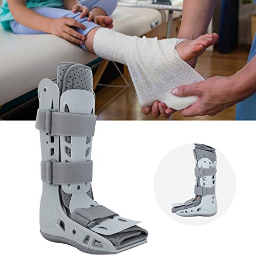 Walker Brace, eficaz Bota Estable, pie Ligero Antideslizante Transpirable para Fractura de Tobillo esguince de Tobillo al Aire(Breathable (Grey), M)