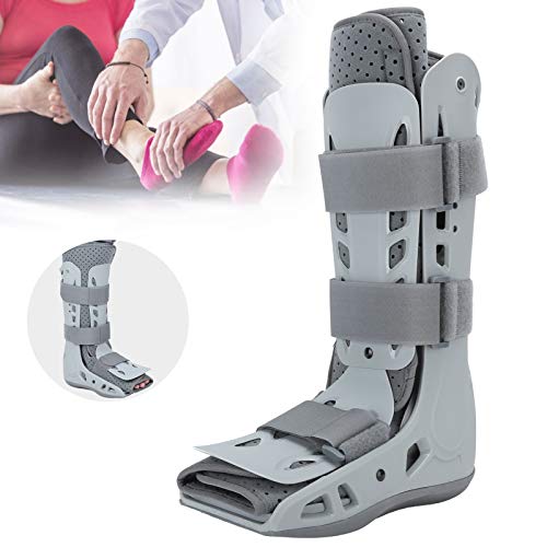 Walker Brace, eficaz Bota Estable, pie Ligero Antideslizante Transpirable para Fractura de Tobillo esguince de Tobillo al Aire(Breathable (Grey), M)