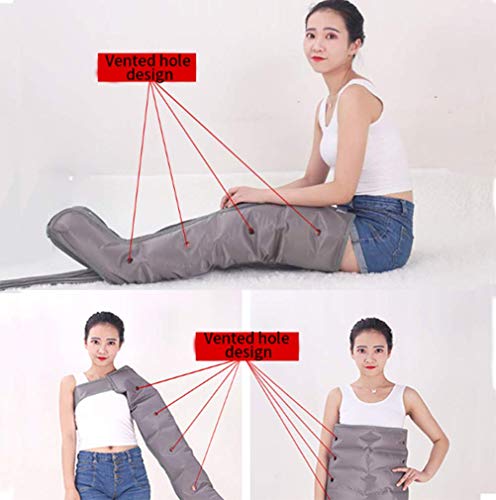 Wanforjewellery Masajeador Abdomen y Piernas y Brazos, Masaje por Ondas Intenso Útil para la Circulación Corporal y la Relajación,abdomenpluslowerlimb