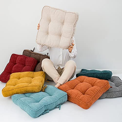 WATBST Cojín para Asiento De Coche, Cojín para Silla, 45 X 45 cm, Ergonómico, Ortopédico, para Mesa De Comedor, Silla De Oficina, Silla De Ruedas, Silla De Jardín, Cojín De Asiento