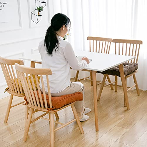 WATBST Cojín para Asiento De Coche, Cojín para Silla, 45 X 45 cm, Ergonómico, Ortopédico, para Mesa De Comedor, Silla De Oficina, Silla De Ruedas, Silla De Jardín, Cojín De Asiento