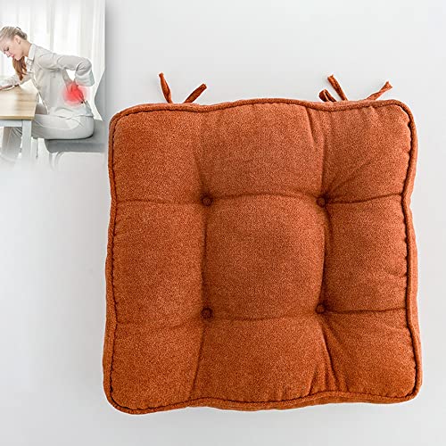 WATBST Cojín para Asiento De Coche, Cojín para Silla, 45 X 45 cm, Ergonómico, Ortopédico, para Mesa De Comedor, Silla De Oficina, Silla De Ruedas, Silla De Jardín, Cojín De Asiento