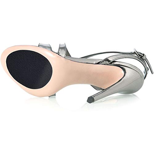 WBTY Adhesivo antideslizante para zapatos, 10 unidades, de goma antideslizante, para zapatos de tacón alto, autoadhesivo, protector de suela para zapatos de mujer