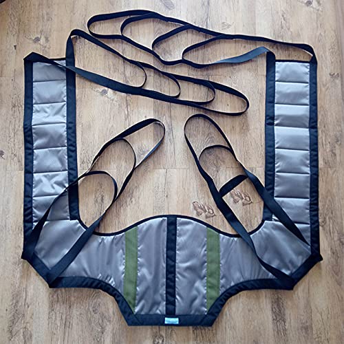 WDDMFR Eslinga para elevación de Pacientes, Eslinga para Ducha con piernas divididas, con Soporte para la Cabeza, Eslinga Universal para elevación de Pacientes, Capacidad de 500 LB