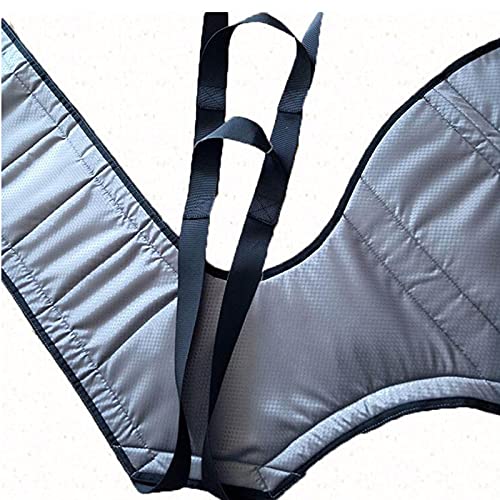 WDDMFR Eslinga para elevación de Pacientes, Eslinga para Ducha con piernas divididas, con Soporte para la Cabeza, Eslinga Universal para elevación de Pacientes, Capacidad de 500 LB