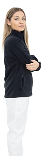 WEARK Forro Polar Enfermera Sudadera Bordado Bolsillos Colores Suave Tacto Mujer (S)