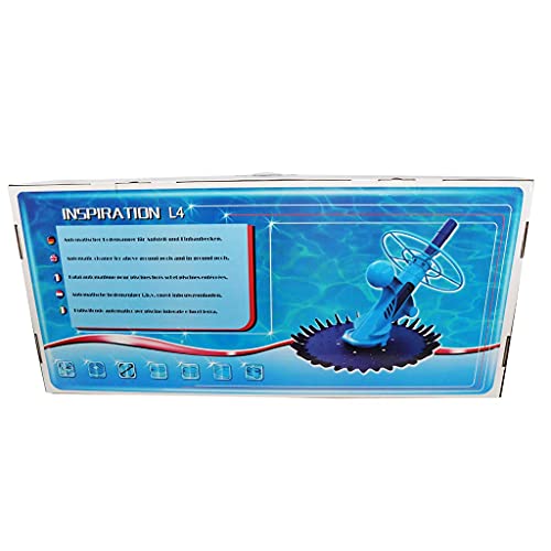 well2wellness® Aspiradora hidráulica para el suelo de la piscina Inspiration L4 para piscinas elevadas + lavabo empotrado