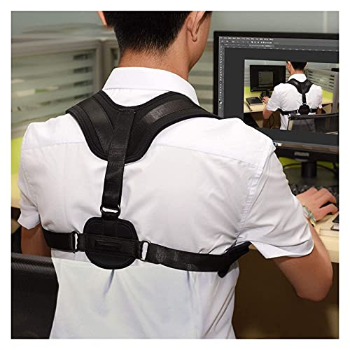 WENQJ Cinturón Corrector de Postura jorobada Banda de Apoyo para la Espalda para jóvenes Faja ortesis Ortesis de Hombro Correa Lumbar Alivio del Dolor Adolescentes (Color: Talla única) Every Family