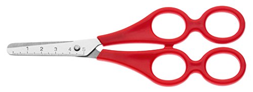 Westcott E-20547 00 - Tijeras padre-hijo, 13 cm, color rojo