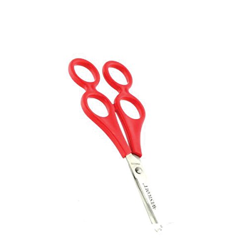 Westcott E-20547 00 - Tijeras padre-hijo, 13 cm, color rojo