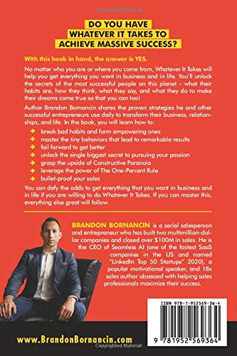 Whatever It Takes: Master the Habits to Transform Your Business, Relationships, and Life
