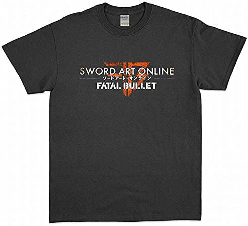 WiFi Sword Art Online Fatal Bullet Gamers Men's Black T-Shirt Size S to 3XL
