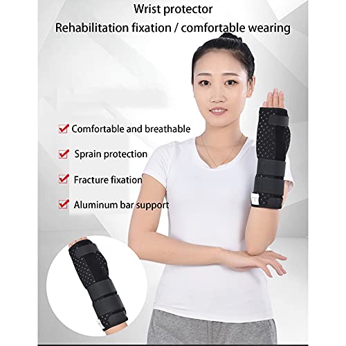 WILLQ Férula para Muñeca Túnel Carpiano Ortesis de Muñeca Soporte Nocturno Tendinitis Dolor Esguinces Síntomas Síndrome Túnel Carpiano Tratamiento Artritis Férula de Soporte Ajustable,A,M
