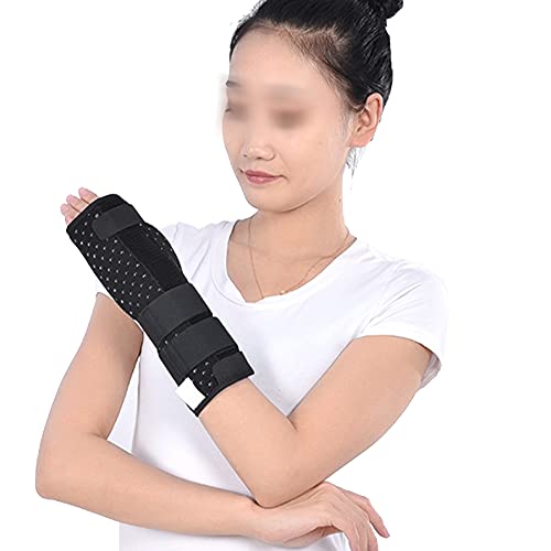WILLQ Férula para Muñeca Túnel Carpiano Ortesis de Muñeca Soporte Nocturno Tendinitis Dolor Esguinces Síntomas Síndrome Túnel Carpiano Tratamiento Artritis Férula de Soporte Ajustable,A,M