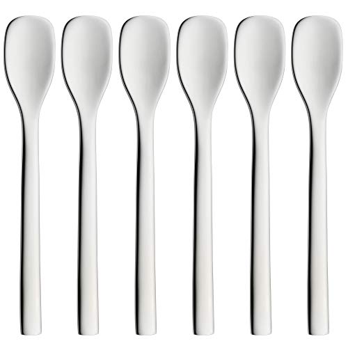 WMF Nuova Juego 6 Palas café Espresso, Acero Inoxidable Pulido