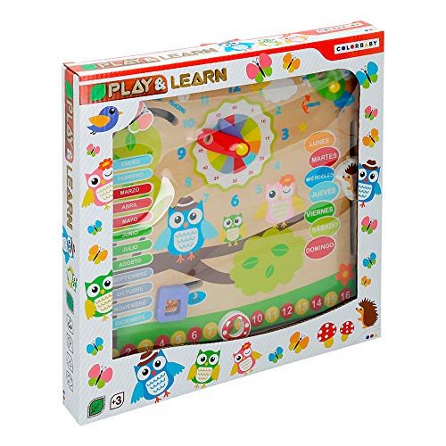 WOOMAX - Juego educativo de madera Búhos WOOMAX (42737)