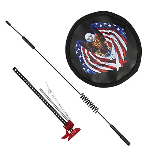 wosume Gato Elevador de orugas RC Resistente y Duradero, Antena Decorativa RC, para orugas TRAXXAS TRX4 SCX10 90046 RC