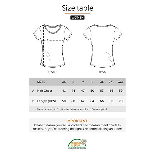 wowshirt Camiseta Enfermera del Cuidador asistentes médicos Rosie Feminismo para Mujer, Tamaño:M, Color:Navy