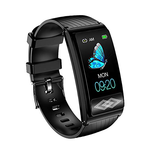 WPH P10 Holter Smart Pulsera, frecuencia cardíaca, presión Arterial, oxígeno en la Sangre, ECG + PPG, Modos de Ejercicios múltiples, recordatorio de conteo de Pasos,B