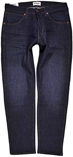 Wrangler Pantalones vaqueros Greensboro para hombre., Azul Marino Easy Rider, 32W x 32L
