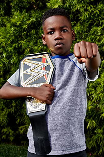 WWE Cinturón Campeonato Pesos Pesados, disfraz de juguete para niños mayores de 8 años (Mattel Y7011)