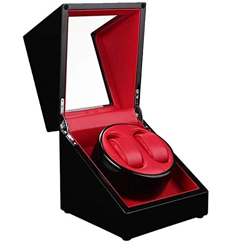 WYFX Reloj de Cuerda Reloj mecánico Agitador Asiento Giratorio Caja de presentación Silencio Mini Soporte Accesorios Moda