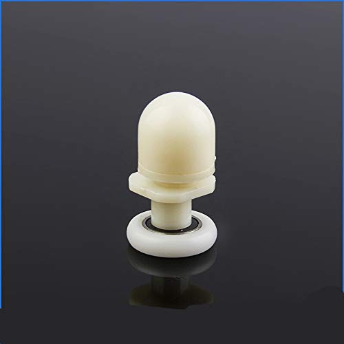 X-BAOFU, 8pcs Ducha Rodillos de Puerta Corredores/Ruedas/poleas daimeter 19mm / 20mm / 23mm / 25mm / 27mm / 29mm con Eje excéntrico, (tamaño : Diameter 23mm)