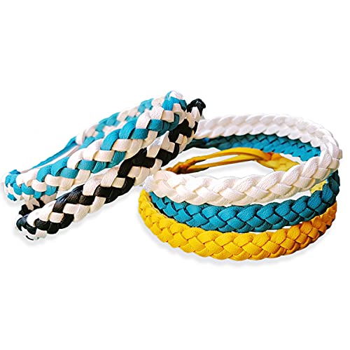x5 Pulseras antimosquitos con aceite natural de citronela, eucalipto y menta (Repelentes naturales), para niños y adultos en 5 colores diferentes +250H de protección.