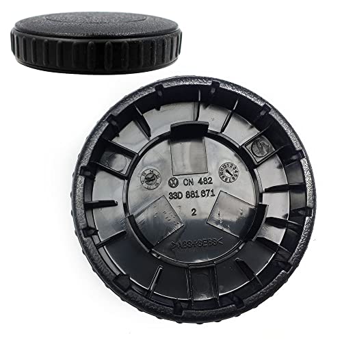 XGzhsa Botón de Reclinación del Asiento Delantero Negro Ajuste 33D881671 para VW Beetle Bora Caddy EOS Golf Jetta Passat Polo Touran, Accesorios de Coche, 2 Piezas, Negro