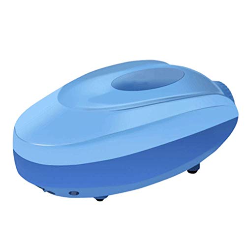 Xiaotian Bomba de oxígeno para los Peces Mute Acuario aireadores generador de oxígeno domiciliario presión atmosférica Mute pequeño (Color: Azul, tamaño: 4W),3w