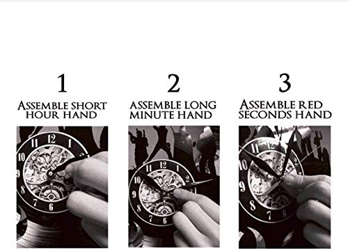 xiaoxong658 Reloj De Pared De Vinilo Life Laugh Love Cita Inspiradora Artista De Pared Decoración Residencial Reloj De Pared Disco De Vinilo Reloj De Pared Life Attitude Gift Ideas