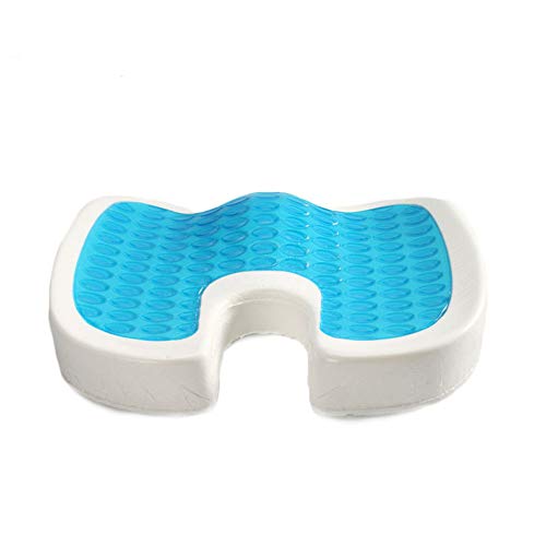 XINGBAO Cojín De Asiento De Automóvil, Cojín De Soporte De Asiento Elástico, Cojín De Asiento De Espuma con Memoria,E-45 * 33 * 6