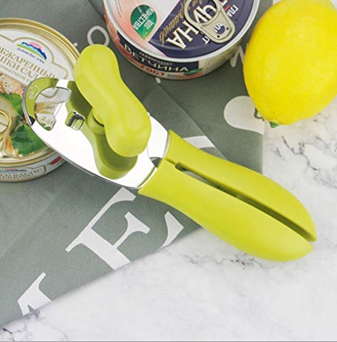 Xrten 4 en 1 Abrelatas Manual de Acero Inoxidable para Abrir Lata y Botellas de Cervezaect