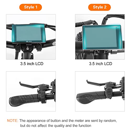 Y20 Bicicleta eléctrica para Adultos Rueda de 20 Pulgadas Bicicleta eléctrica Plegable Bicicleta de montaña 4.0 Neumático Gordo (Standard, 24Ah + 1 batería Repuesto)