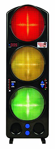 Yacker Tracker - Detector de nivel de ruido - Luz de señalización de tráfico visual LED - Ideal para escuelas, aulas, cafeterías, hospitales y más - 17"