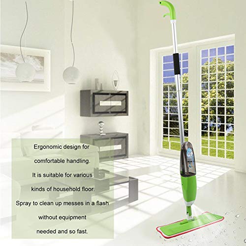 Yagor Fregona En Spray, Fregona De Microfibra 3 En 1 con Función De Pulverización para Una Limpieza Rápida, Fregona En Spray con Boquilla De Pulverización 360° Rotate for Floor