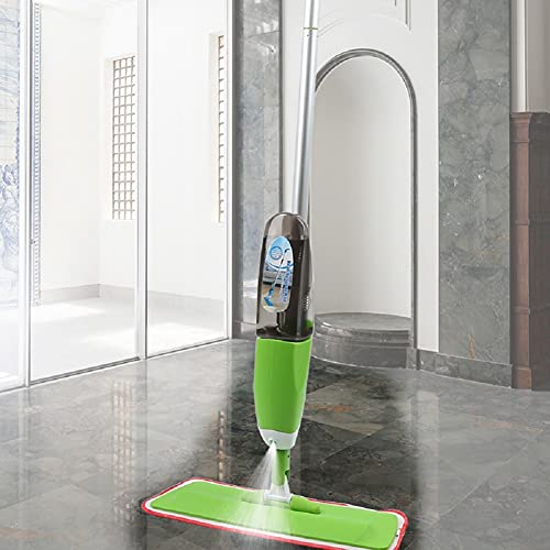 Yagor Fregona En Spray, Fregona De Microfibra 3 En 1 con Función De Pulverización para Una Limpieza Rápida, Fregona En Spray con Boquilla De Pulverización 360° Rotate for Floor