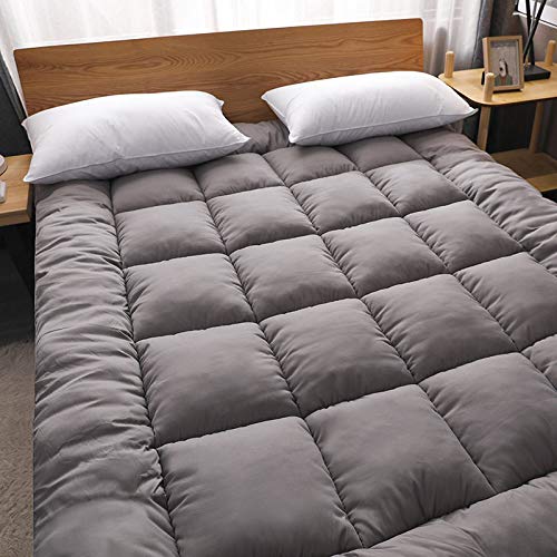 YAHAO Futon Colchón Tatami Ground Mat Plegable Algodón Ecológico Memory Colchón con Correas Terten Espuma Japonés Tradicional Colchón Futón Antideslizante Viajes Camping,90 * 190cm