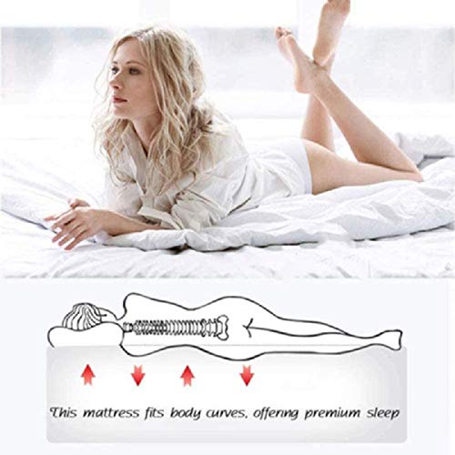 YAHAO Futon Colchón Tatami Ground Mat Plegable Algodón Ecológico Memory Colchón con Correas Terten Espuma Japonés Tradicional Colchón Futón Antideslizante Viajes Camping,90 * 190cm