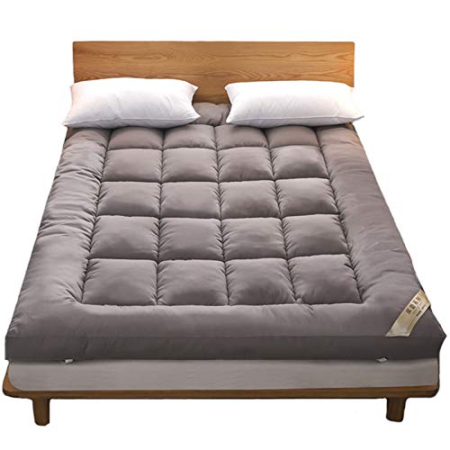 YAHAO Futon Colchón Tatami Ground Mat Plegable Algodón Ecológico Memory Colchón con Correas Terten Espuma Japonés Tradicional Colchón Futón Antideslizante Viajes Camping,90 * 190cm