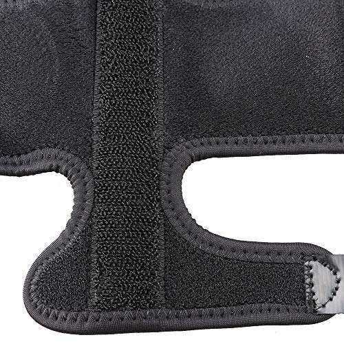 YANSHAN Dos mordazas Ajustables Llave de Hallux valgus (I01) - Gran corrección en valgo del Dedo del pie (Color : Black, Size : M Code)