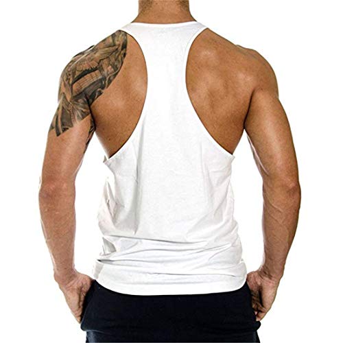 YeeHoo Hombre Beast Camisetas Bodybuilding Chaleco de Tirantes Gimnasio Tank Top Sport Vest
