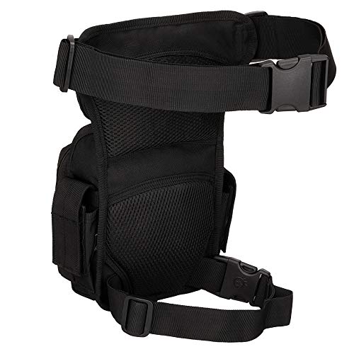 YFNT Exterior táctico Impermeable Pierna Bolsa Banana para Deporte Caminata Camping Militar Bolsa Molle cinturón Bolsa Moto para
