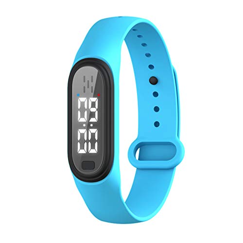 Yiran - Pulseras repelentes de mosquitos por ultrasonidos, reloj de pulsera electrónico antimosquitos de seguridad con carga USB, reloj inteligente para insectos impermeable para niños y adultos