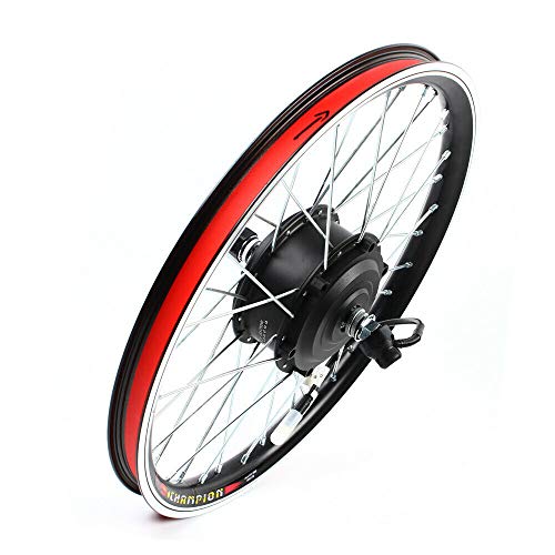 YOHIKOKIU Rueda eléctrica de 20 pulgadas, con buje de motor para bicicleta eléctrica, kit de conversión