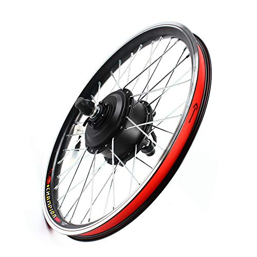 YOHIKOKIU Rueda eléctrica de 20 pulgadas, con buje de motor para bicicleta eléctrica, kit de conversión