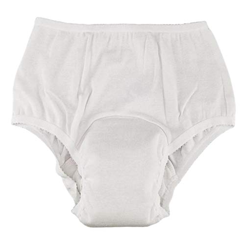 yotijar 4 Piezas de Incontinencia Calzoncillos Ropa Interior Pantalones de Pañal para Mujeres Y Hombres Lavables