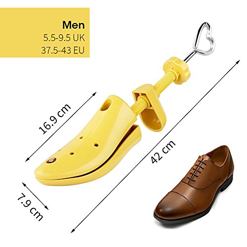 Youmang El ensanchador profesional del zapato del alto empeine amplía altura y longitud de la talladora plástica calzado-durable del zapato para los hombres