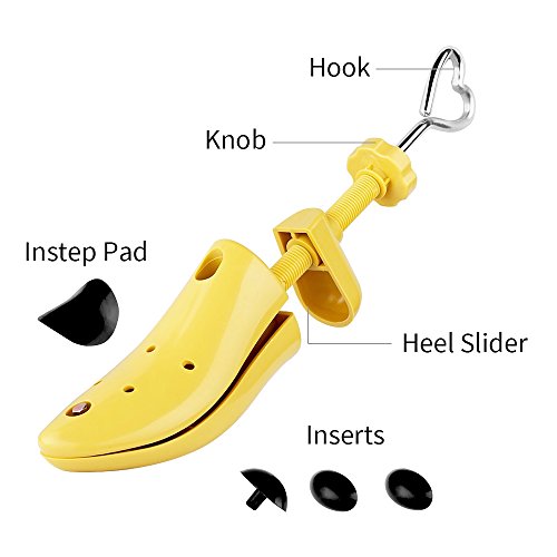 Youmang El ensanchador profesional del zapato del alto empeine amplía altura y longitud de la talladora plástica calzado-durable del zapato para los hombres
