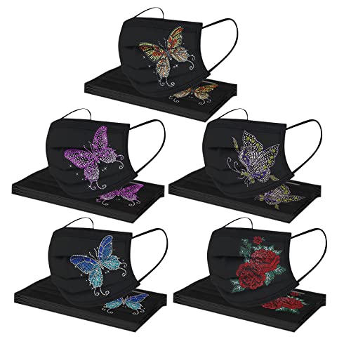 YpingLonk 50PC Bufanda niños,3 Capa Surtidos,Dibujos Animados para Actividades Aire Libre Patrón Escuela Fiesta PatróN De Dibujos Animados De Dinosaurios para NiñOs